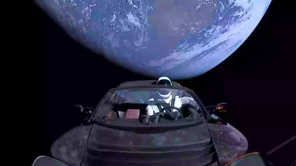 Where Elon Musk’s Tesla Roadster is now after he launched it into space seven years ago